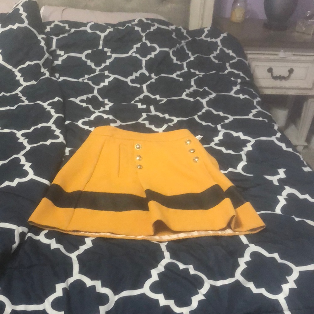 Xoxo button Skirt
